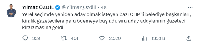 CHP'nin kiralık gazetecileri! Yılmaz Özdil'den ortalığı karıştıracak iddia - Resim: 0