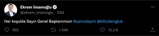 Kemal Kılıçdaroğlu 'gerçekten benimle misiniz?' dedi! İmamoğlu ve Yavaş'tan '#yanındayım' deyince... - Resim: 0