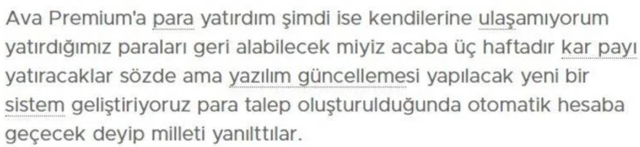 Yeni bir vurgun vakası! Ava Premium'a erişilemiyor! SPK'dan suç duyurusu - Resim: 5