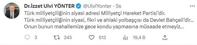 MHP, Sinan Oğan'a ateş püskürdü! Üst üste tepkiler geldi - Resim: 1