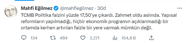 Merkez Bankası'nın kararına ekonomistlerden tepki! Zahmet oldu! Dalga mı geçiyorsunuz! - Resim: 0