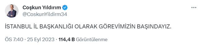İYİ Parti İstanbul İl Başkanı Coşkun Yıldırım görevden alındı: Yerine gelecek isim... - Resim: 1
