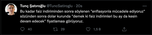1 yılda en fazla TL değer kaybetti! Merkez Bankası hedefte... Mahfi Eğilmez ve Tunç Şatıroğlu ne dedi? - Resim: 1