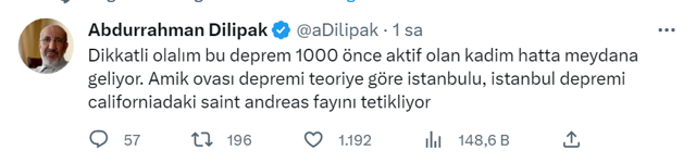 Kahramanmaraş depremi, İstanbul depremini tetikleyecek! Abdurrahman Dilipak'tan olay iddia - Resim: 0