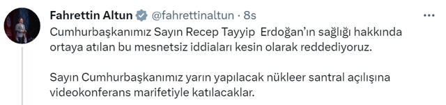 "Erdoğan kalp krizi geçirdi ve hastaneye kaldırıldı" iddiasına yalanlama! Mitingler iptal... - Resim: 0