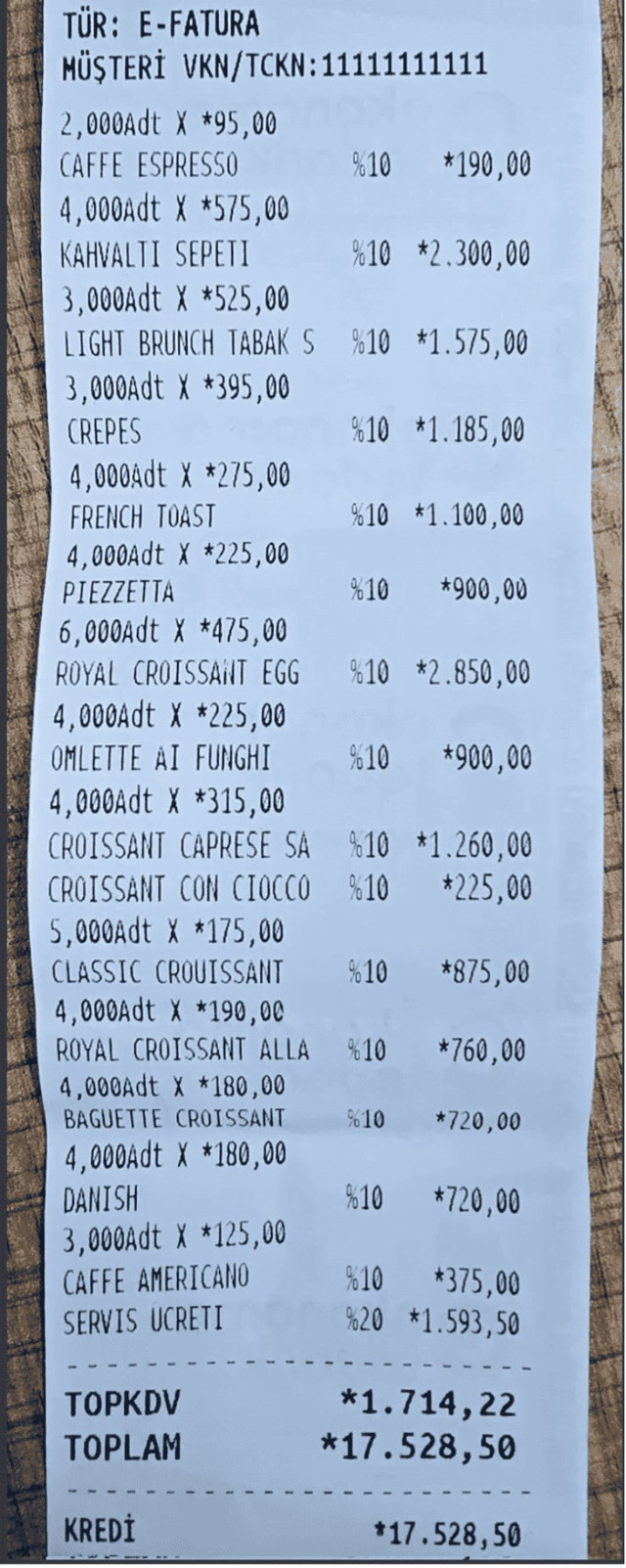 Danilo Zanna gündem oldu, restoranında kahvaltı için ödenen hesap şoke etti - Resim: 0