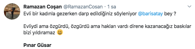 Evli manken Pınar Güsar ile eğlenen Barış Atay : Hedefimiz iktidarı yıkmak - Resim: 5