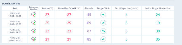 Sakarya saatlik hava durumu sağanak başladı! - Resim: 0
