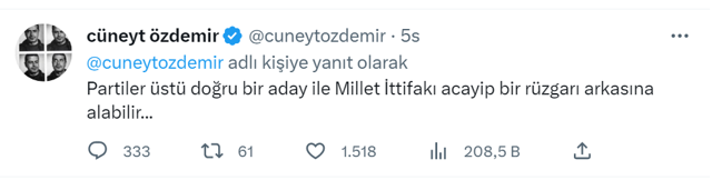 Cüneyt Özdemir Millet İttifakı safına mı geçti! Cumhurbaşkanı Erdoğan'ın adaylığıyla ilgili olay sözler... - Resim: 1