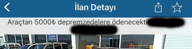 İkinci el otomobil ilanlarında dikkat çeken 'deprem' deteyı - Resim: 0