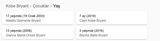 Vanessa Laine Bryant öldü mü Kobe Bryant eşi kimdir yaşı kaç? - Resim: 0