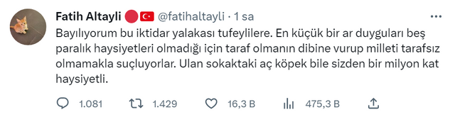Fatih Altaylı, Selman Öğüt'ü 'tufeyli' ulan etti! Tufeyli ne demek? 'Mor don' kavgası... - Resim: 1
