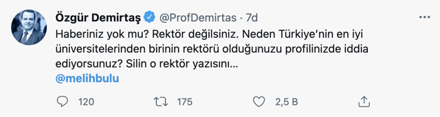 Boğaziçi Üniversitesi rektörlüğünden alınan Prof. Dr. Melih Bulu fena rezil oldu - Resim: 2