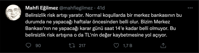 1 yılda en fazla TL değer kaybetti! Merkez Bankası hedefte... Mahfi Eğilmez ve Tunç Şatıroğlu ne dedi? - Resim: 0