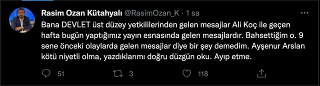Rasim Ozan Kütahyalı ile Fatih Altaylı' birbirine girdi! 'Sen kaşındın, şimdi düştün elime...' - Resim: 1