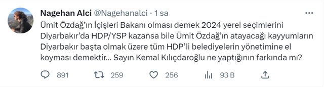 Ümit Özdağ kararı Nagehan Alçı'yı çıldırttı! Selahattin Demirtaş 5 yıl daha hapiste kalacak... - Resim: 1