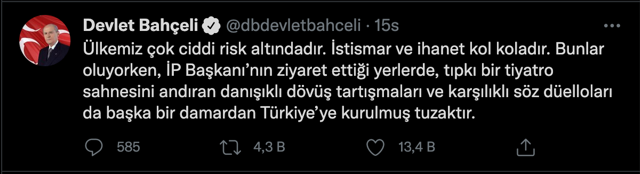 Devlet Bahçeli'den Meral Akşener'e yönelik saldırı girişimleriyle ilgili olay çıkış! Danışıklı dövüş - Resim: 0