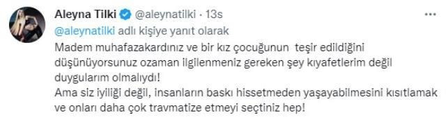 Kalçasıyla ilgili yorum Aleyna Tilki'yi çileden çıkardı! 'Bu yaşadığım tacizlerin...' - Resim: 4