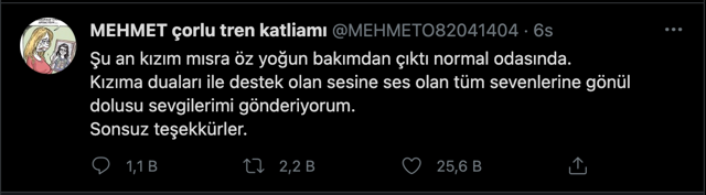 Koronavirüs tedavisi gören Mısra Öz yoğun bakımdan çıktı! - Resim: 0