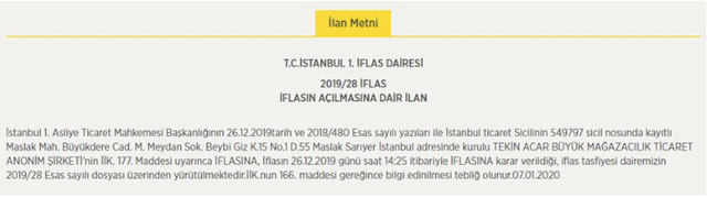 Ünlü kozmetik firması Tekin Acar iflas etti! - Resim: 0