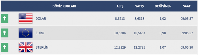 Erdoğan 'MB Başkanı ile görüştüm' dedi dolar 8.81 lira ile tarihi zirveye çıktı! İşte piyasada son durum - Resim: 0