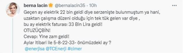 Berna Laçin elektirik faturasını görünce isyan etti! 'Genelev' sorusuna verdiği yanıt bomba! - Resim: 0