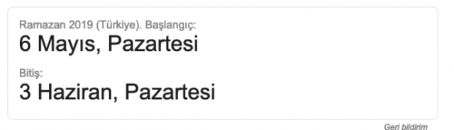 Ramazan ne zaman 2019 ilk oruç hangi gün tutulacak? - Resim: 0