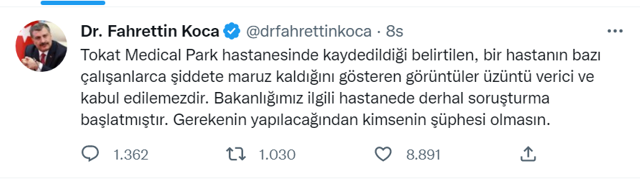 Tokat Medical Park Hastanesi'nde dehşetin görüntüsü! Felçli hastayı boğarak öldürmeye çalıştılar iddiası - Resim: 1