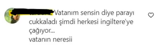 Bergüzar Korel'e tepki: 'Vatanım Sensin' diye parayı cukkaladı, şimdi herkesi İngiltere'ye çağıyor - Resim: 0