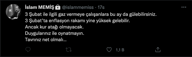 '3 Şubat'ta dolar fırlayacak' iddiası! İslam Memiş'ten 3 Şubat uyarısı geldi dolar 12.20'yi görecek - Resim: 0