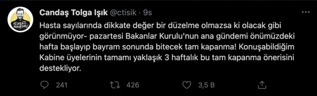Bomba kulis! Bilim Kurulu Ramazan Bayramı sonuna kadar sokağa çıkma yasağı önerdi - Resim: 0