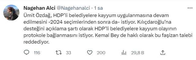 Ümit Özdağ ile Kemal Kılıçdaroğlu 'kayyum' pazarlığı yapıyor! Bay Kemal evet diyecek mi? - Resim: 0