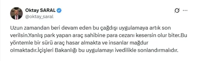 Araç sahiplerini ilgilendiren açıklama! Oktay Saral'dan "sonlandırılmalı" çıkışı... - Resim: 0