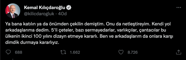 Kemal Kılıçdaroğlu yakın çevresine esti gürledi! 'Gözünüzün yaşına bakmam! Gidene uğurlar ola...' - Resim: 0