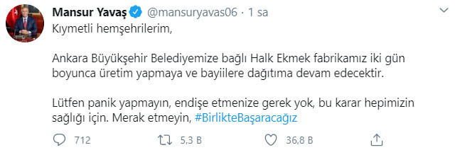 Yarın ekmek fırınları açık olacak mı? Federasyon açıkladı - Resim: 0