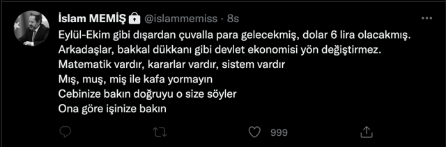 Dolar yine 17 lirayı aştı! İslam Memiş, 'dolar 6 lira olacak' diyen Şakkadanak Batırel'e çok sert çıktı - Resim: 0