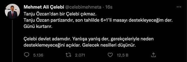 Mehmet Ali Çelebi ile Tanju Özcan birbirine girdi! 'Döneklik' suçlaması olay oldu - Resim: 0