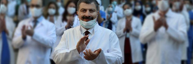 Sağlık Bakanı Fahrettin Koca "Kötü örneğe son kez bakın" deyip değiştirdi - Resim: 0