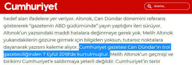 Cumhuriyet gazetesinden Can Dündar itirafı - Resim: 0