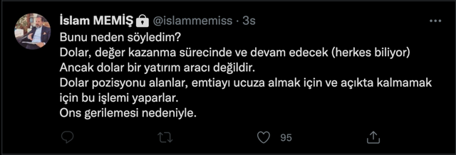 İslam Memiş tüyoyu verdi! Dolar yükselmeye devam edecek ama siz altın ve gümüş alın - Resim: 1