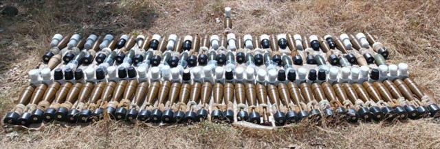 Pençe-Kilit Operasyonu bölgesinde PKK'ya ait mühimmat ele geçirildi - Resim: 0