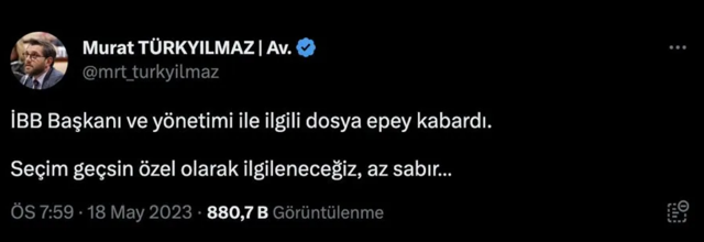Ekrem İmamoğlu'dan flaş çıkış! "Seçimden sonra benim yerime kayyum atayabilirler!" - Resim: 0