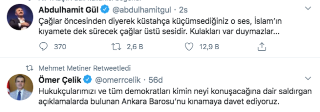 Ankara Barosu hakkında soruşturma başlatıldı! Konu Diyanet Başkanı Ali Erbaş açıklaması - Resim: 1