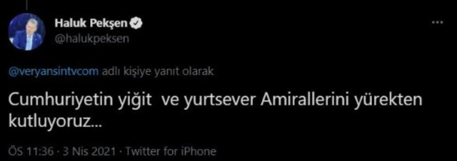 Eski CHP Milletvekili Haluk Pekşen amirallerin darbe çağrıştıran bildirisini savundu! - Resim: 0