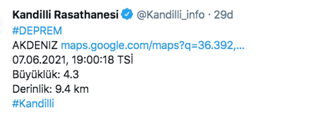 Muğla Datça açıklarında 4.1 büyüklüğünde deprem - Resim: 0