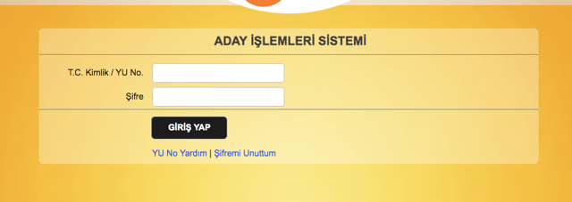 ALES başvurusu yapma 2019 ÖSYM TC ile başvuru ekranı - Resim: 0