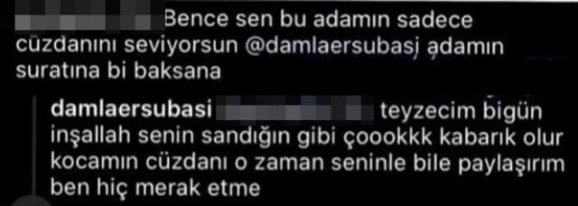 Damla Ersubaşı "Sen bu adamın cüzdanını seviyorsun" sözlerine sert çıktı! - Resim: 4