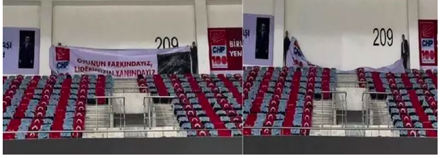 Kurultay öncesi Kılıçdaroğlu'ndan 'pankart' talimatı! Hemen kaldırdılar - Resim: 1