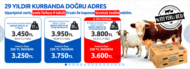 Carrefoursa kurbanlık fiyatları 2022 kıvırcık koç 17 kilo fiyatı kaç para? - Resim: 0