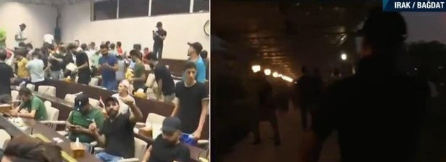 Irak'ta Parlamento baskını! Sadr yanlısı grup Meclis'e girdi - Resim: 7